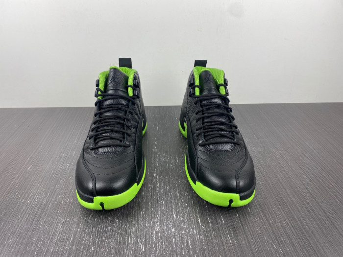 AIR JORDAN 12 BLACK/GREEN AJ12-01