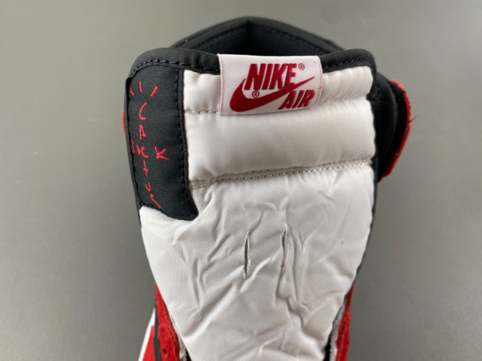 AIR JORDAN 1 TRAVIS SCOTT WHITE RED AND BLACK DH3227-601
