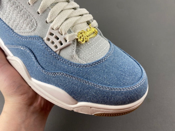 Air Jordan 4 Denim "Worn Blue” IB6716-100