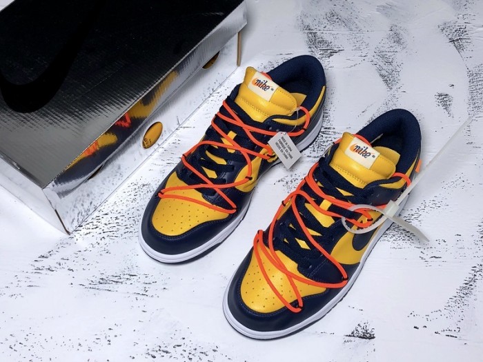 Nike Dunk Low OW Michigan - CT0856-700