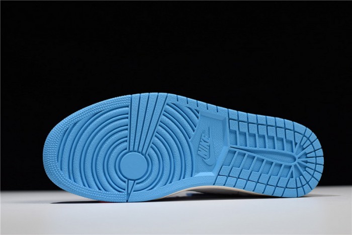 OW Air Jordan 1 Powder Blue UNC AQ0818-148