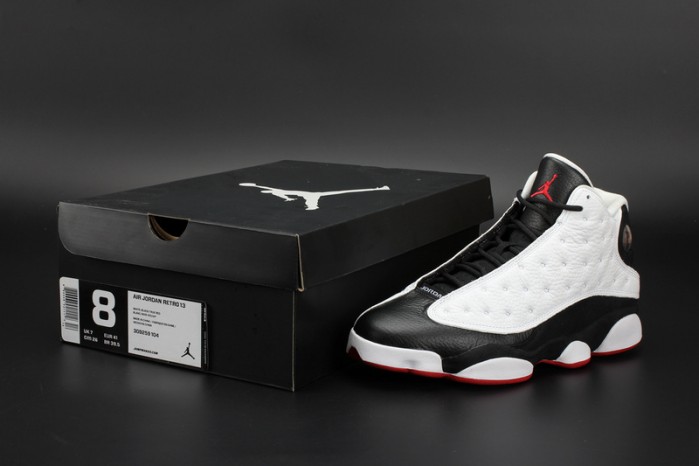 Air Jordan 13 Retro "HE GOT GAME" white/ black-true red mens 309259-104