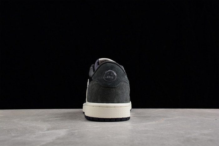 travis scott x air jordan 1 low og “black/phanT0m” dm7866-001