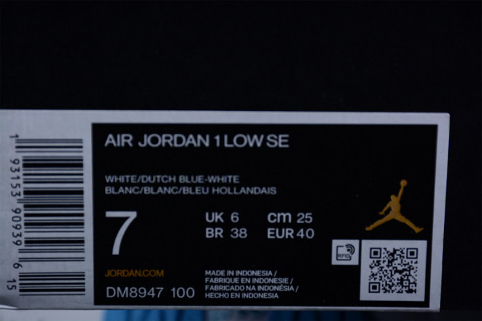 Air Jordan 1 Low Washed Denim DM8947-100