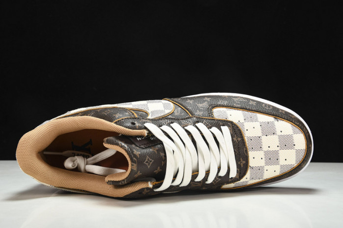 LV X NIKE AIR FORCE MONOGRAM DAMIER AZUR 6A8PYL-002