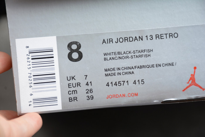 Air Jordan 13 AJ13 “Starfish” 414571-415