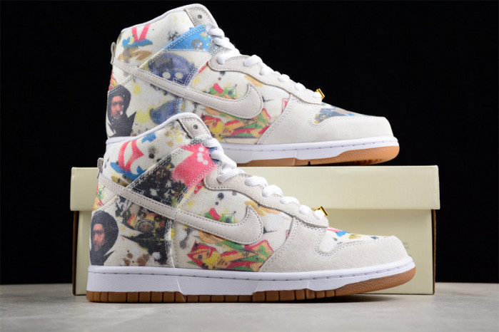 S*p*e x nike sb dunk high rammellzee fd8779-100