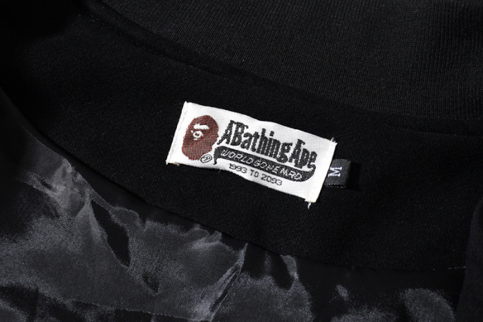 B*APE baseball jacket bpj-04