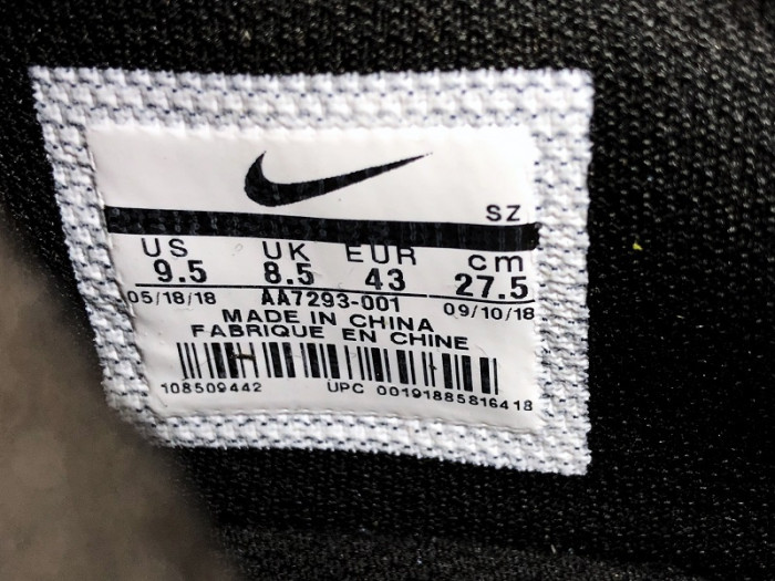 OW Nike Air Max 90 Black Cone White AA7293-001