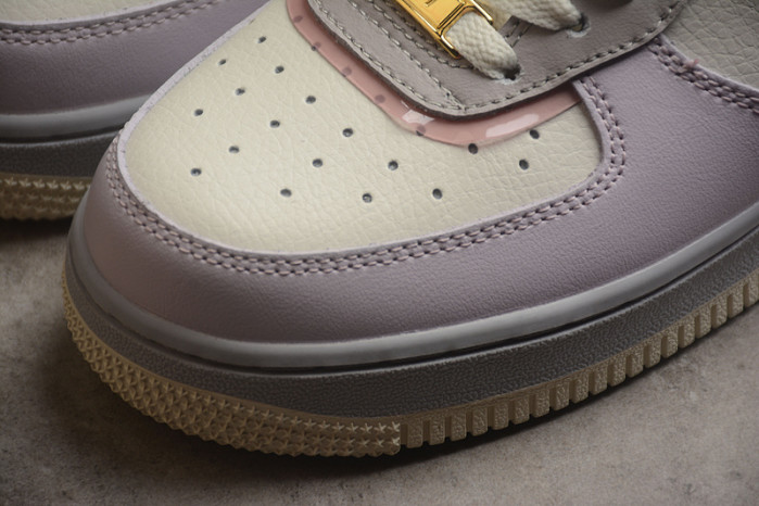 Nike Air Force 1 07 Beige Purple Grey CJ0304-016