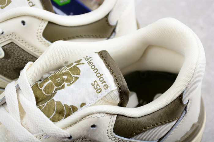 new Ba1an*e 550 aime leon dore white grey bb550ad1