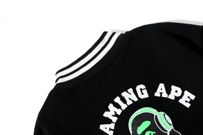 B*APE baseball jacket bpj-02