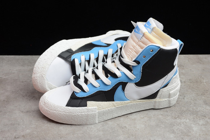 Nike Blazer High sacai White Black Legend Blue - BV0072-001