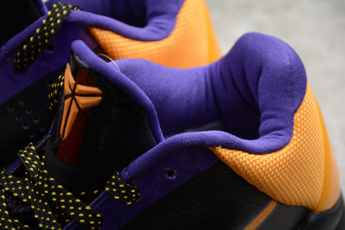 ZOOM KOBE 5 X LAKERS BLACK/DE SOL-VARSITY PURPLE 386430-071