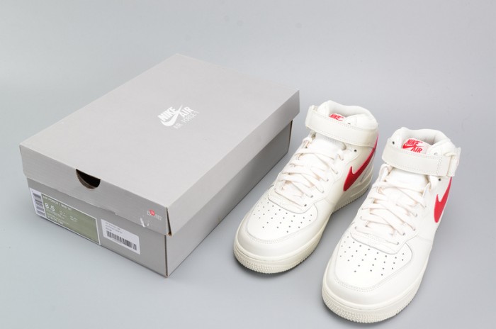 Nike Air Force 1 Mid 07 Sneakers Shoes High Trainers White 315123-126