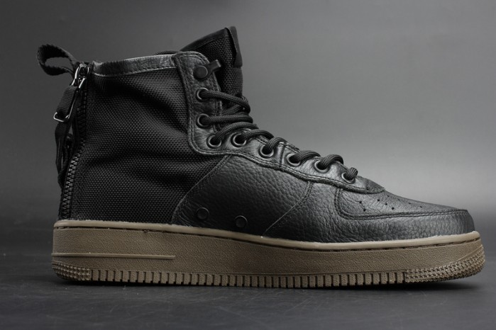 NIKE SF AIR FORCE 1 MID “HAZEL” BLACK 917753-002