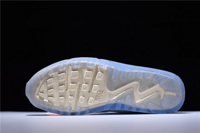 OW x Nike Air Max 90 AM90 THE TEN 10 Sail Muslin Virgil Abloh AA7293-100