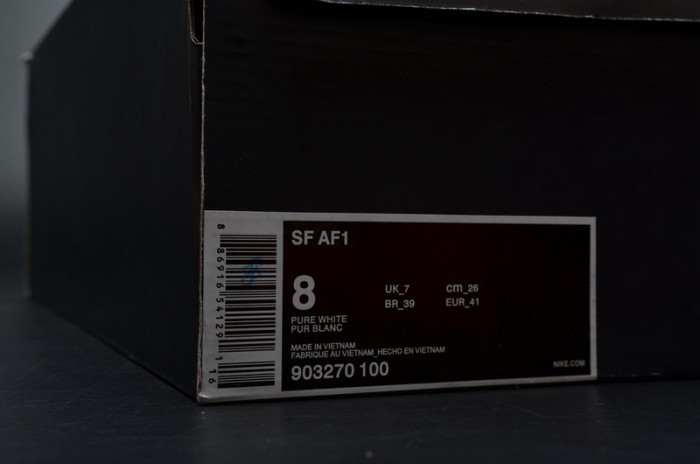 Nike WMNS SF FORCE 1 “Triple White” 903270 100