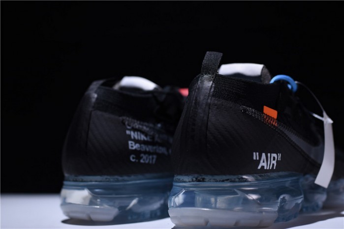 OW x Nike Air VaporMax FK Black AA3831-002