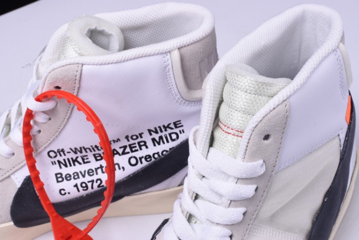 OW x Nike Blazer MID THE TEN 10 Virgil Abloh AA3832-100